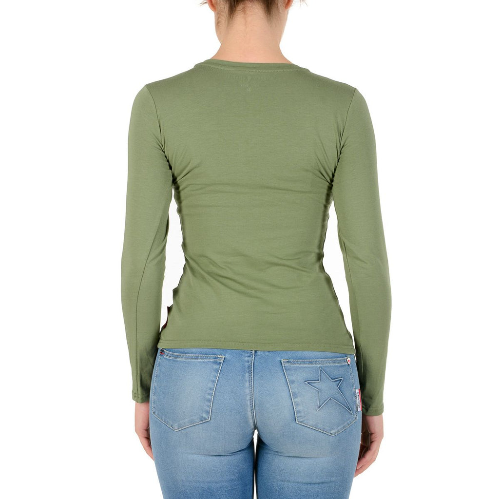 Camiseta de manga larga para mujer Andrew Charles By Andy Hilfiger TS602 031002 FENIX GREEN S8