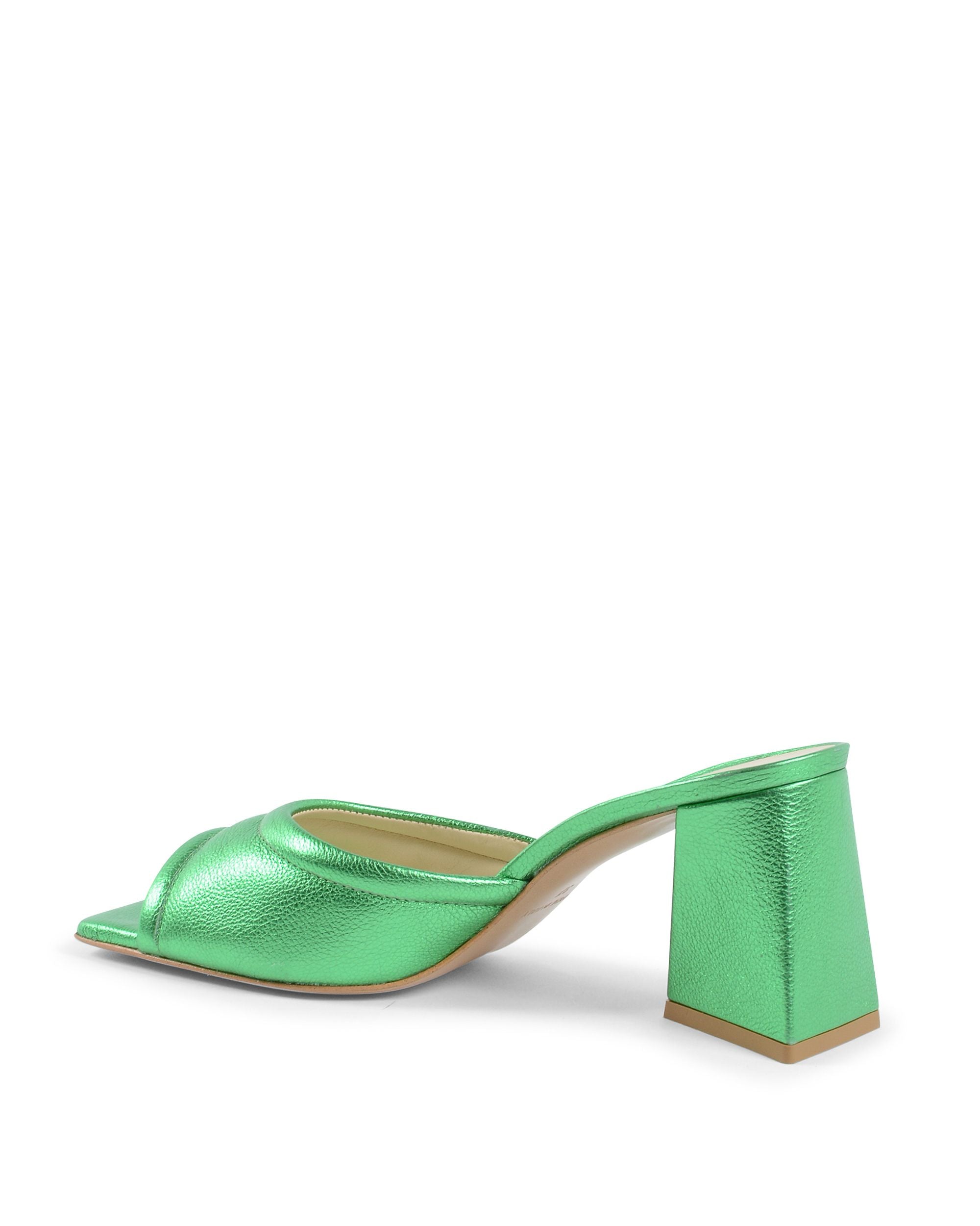 19V69 Italia Sandalia de mujer verde SIMONA VIT. BOT. VERDE LAME'