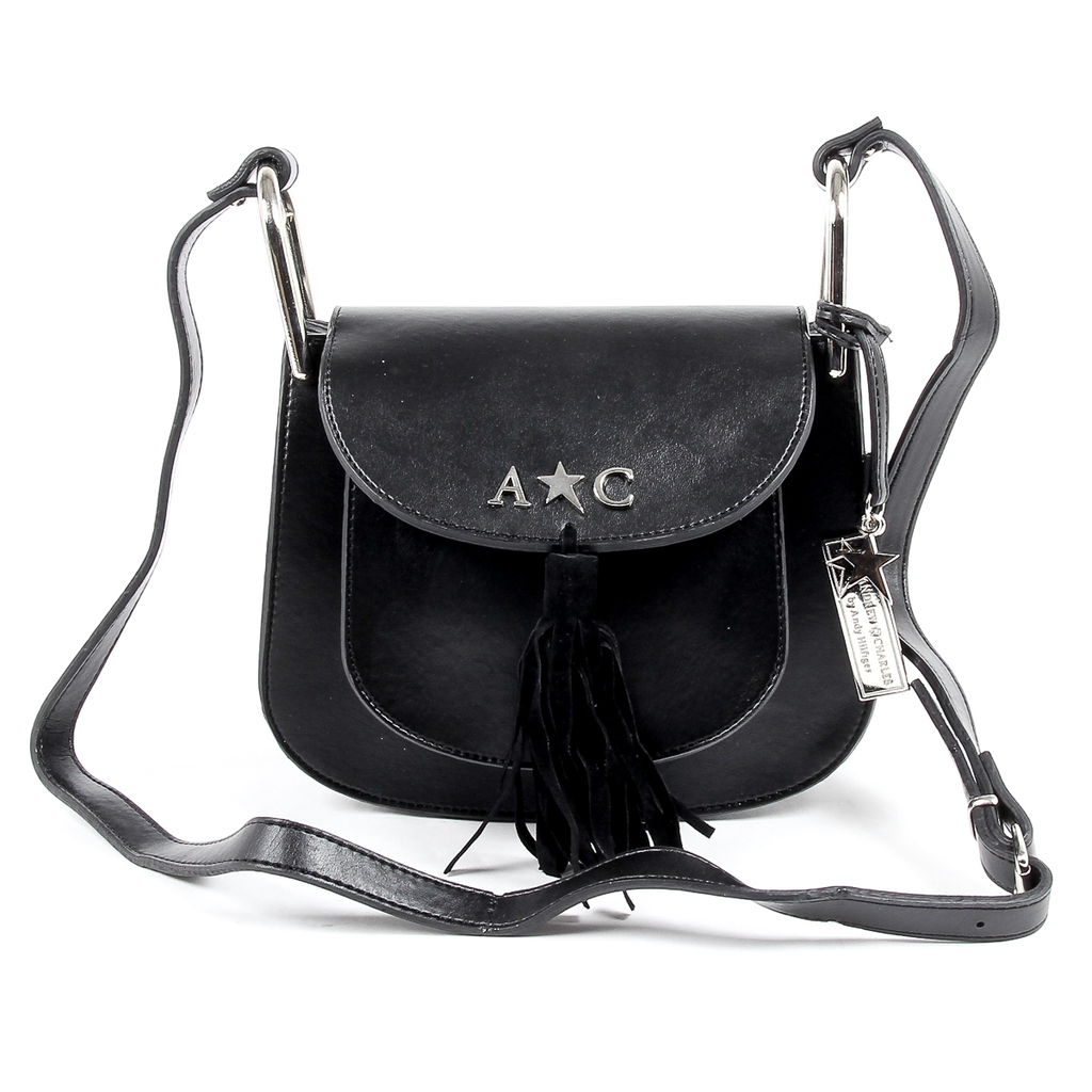 Bolso de mano para mujer Andrew Charles JOURNEY negro
