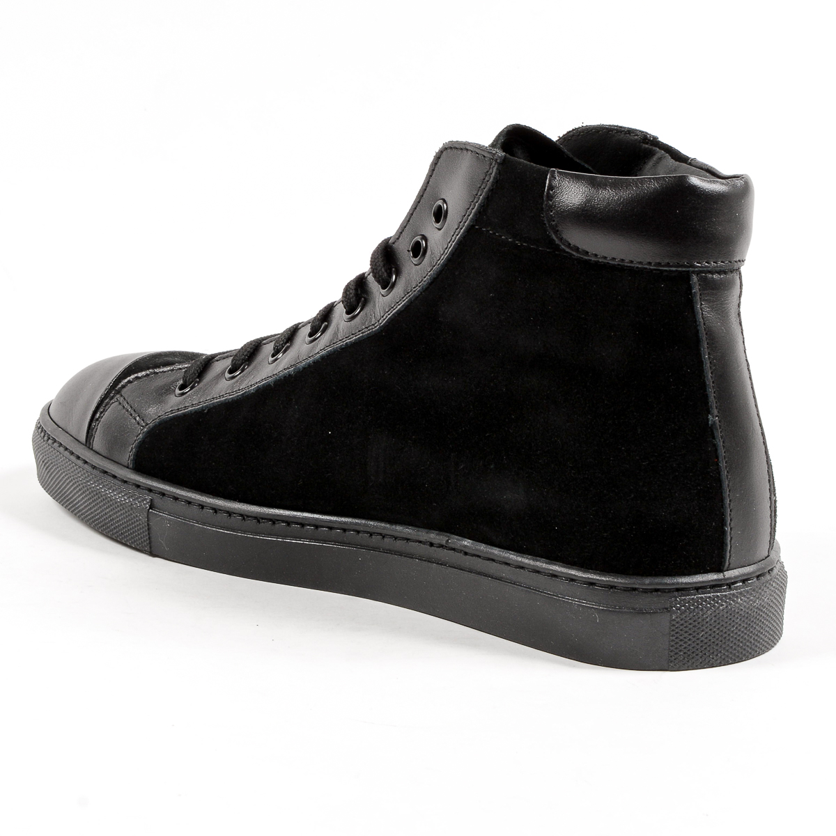 Andrew Charles Mens Sneaker Black TED