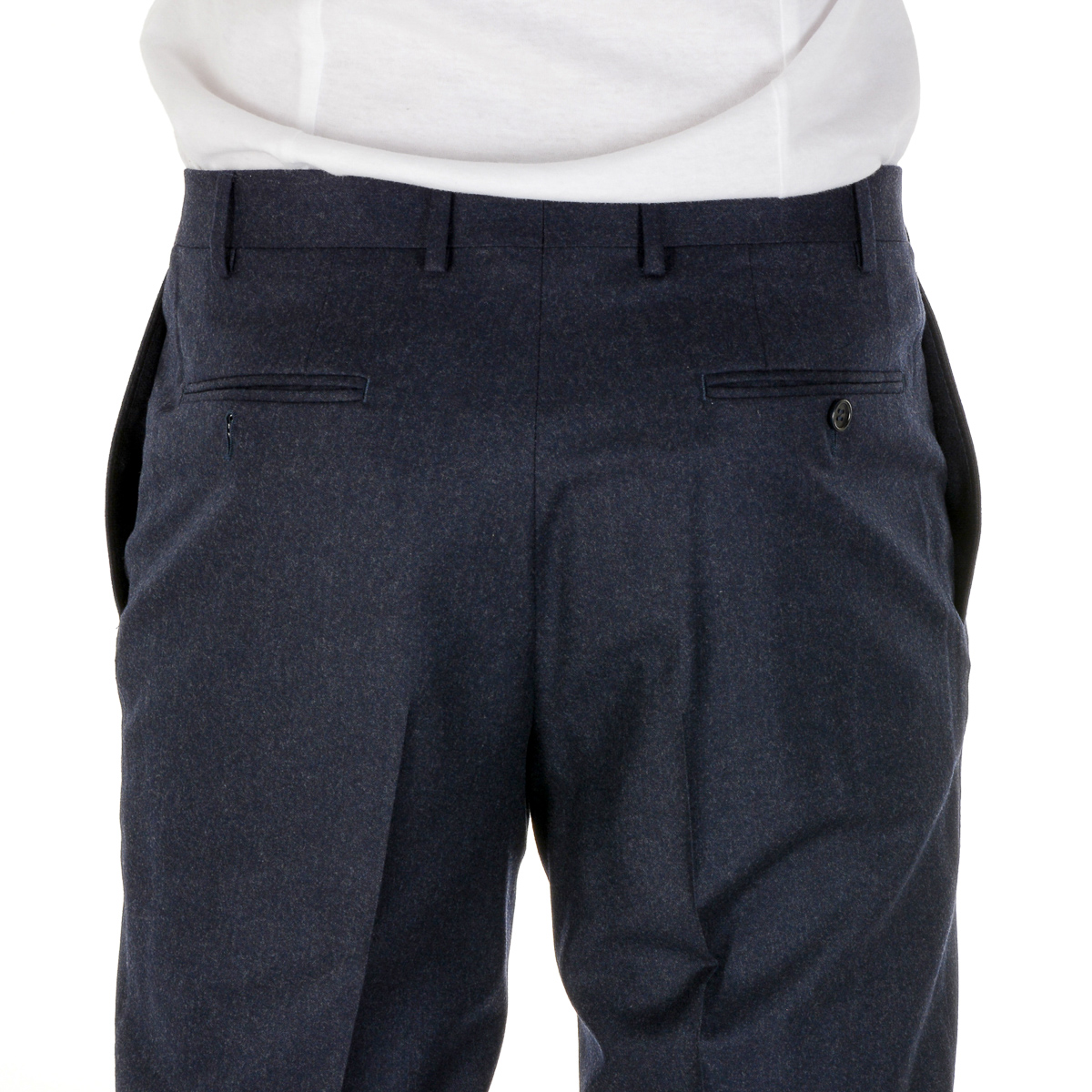 Canali Mens Pants Blue
