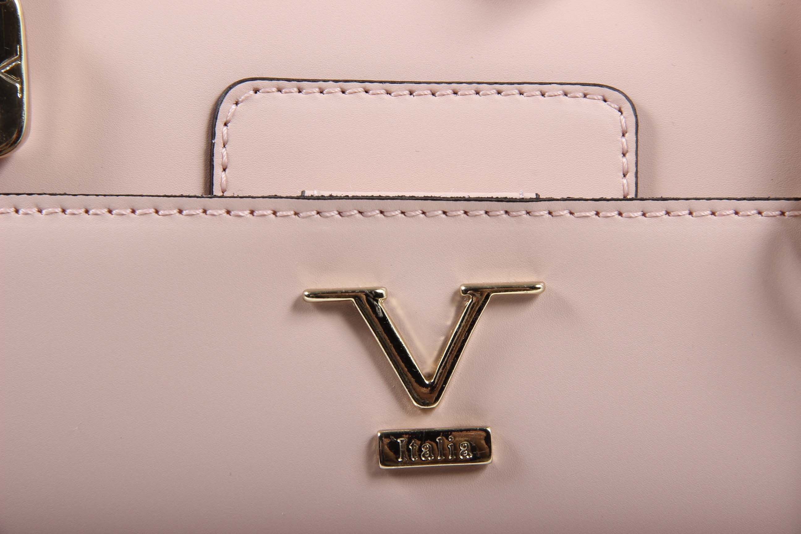 Bolso de Mujer V 1969 Italia C151-52 RUGA ROSA ANTICO