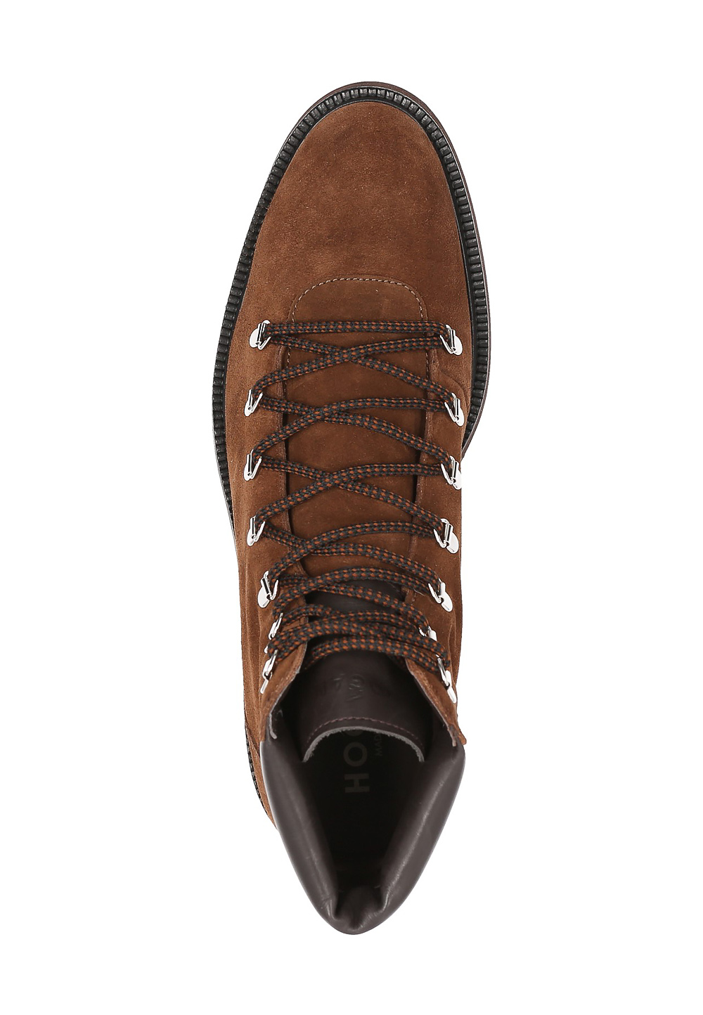 Hogan Mens Short Boot Brown HXM2710S63044VA4184