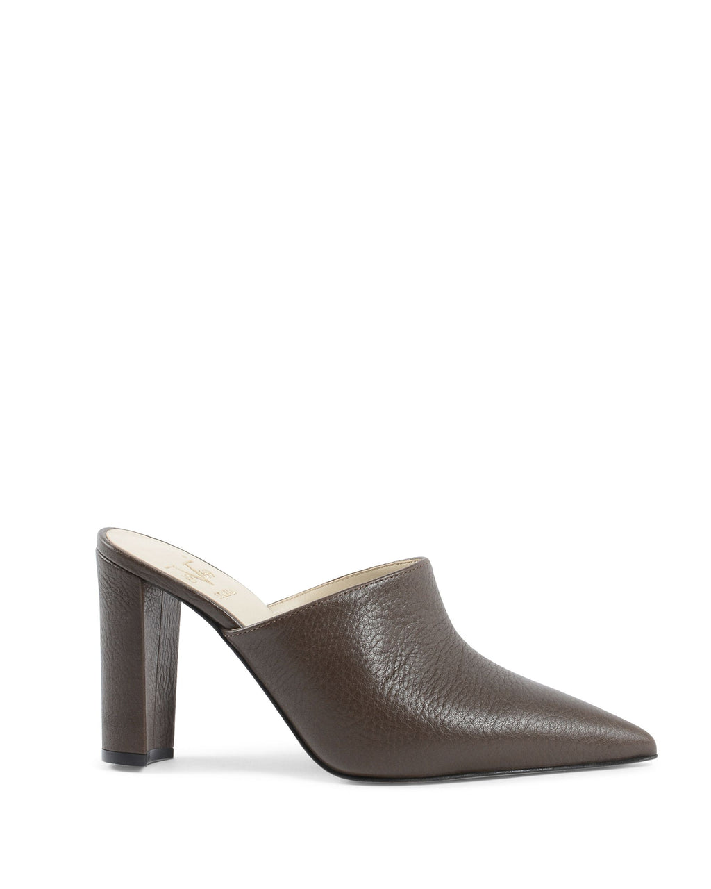 19V69 Italia Sandalias tipo mule para mujer Marrón oscuro LEYA90 CRAZY GRAIN ARGILLA