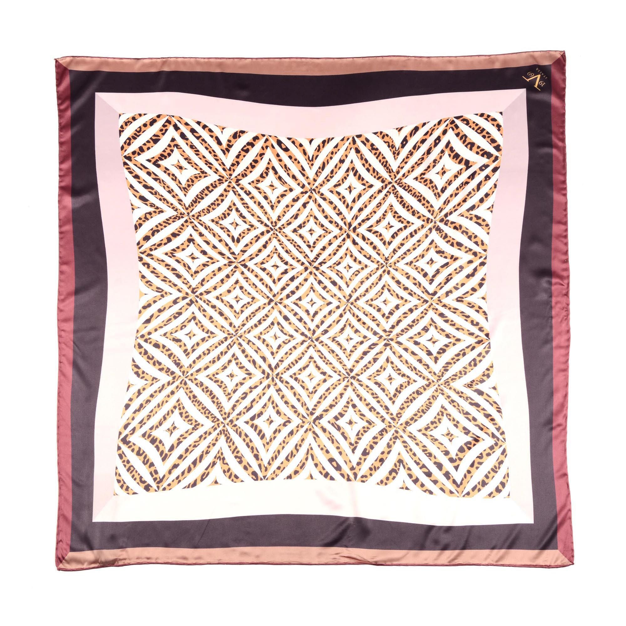 V 1969 Italia Womens Foulard Multicolor VIOLET