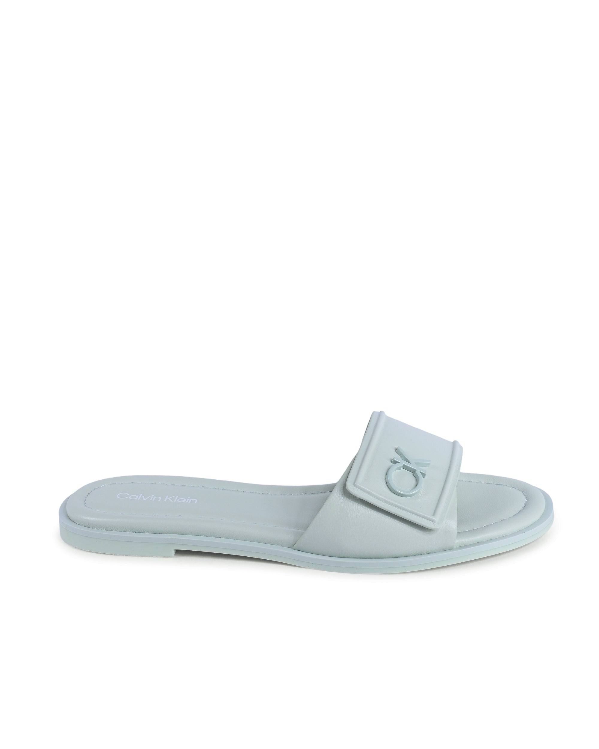 Sandalias Calvin Klein para mujer, color verde, HW0HW01939LIA