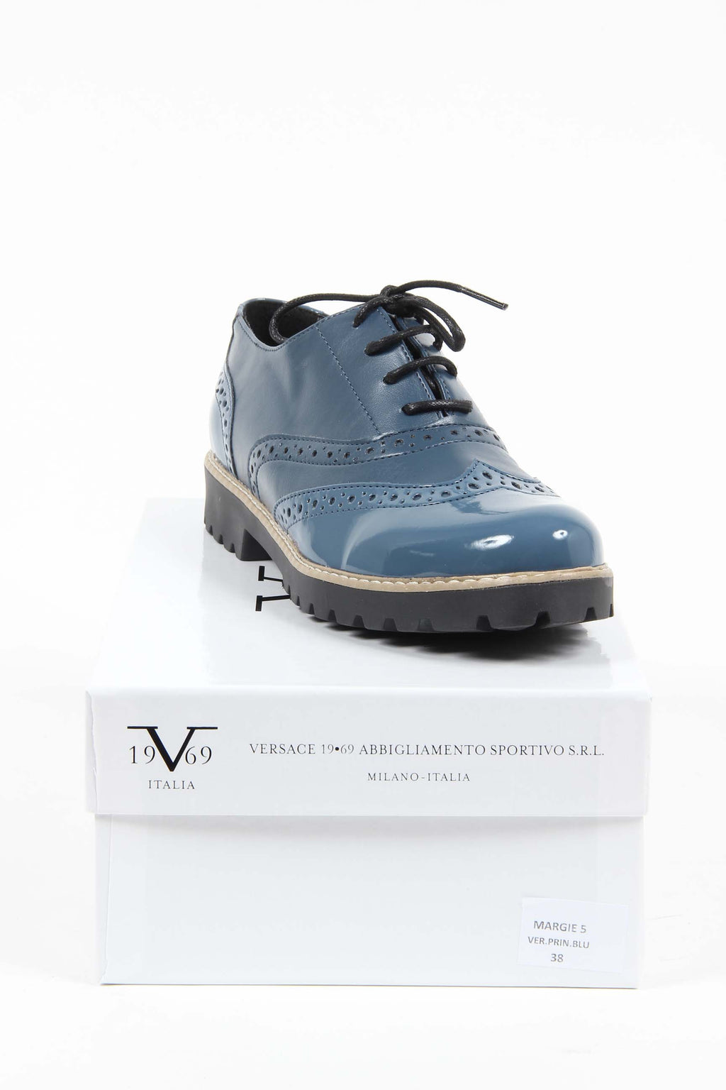V 1969 Italia Zapato Oxford para mujer MARGIE 5 VER. PRIN. BLU