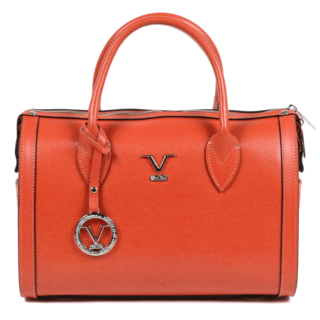 Bolso de mano para mujer V 1969 Italia marrón V014 MARRONE