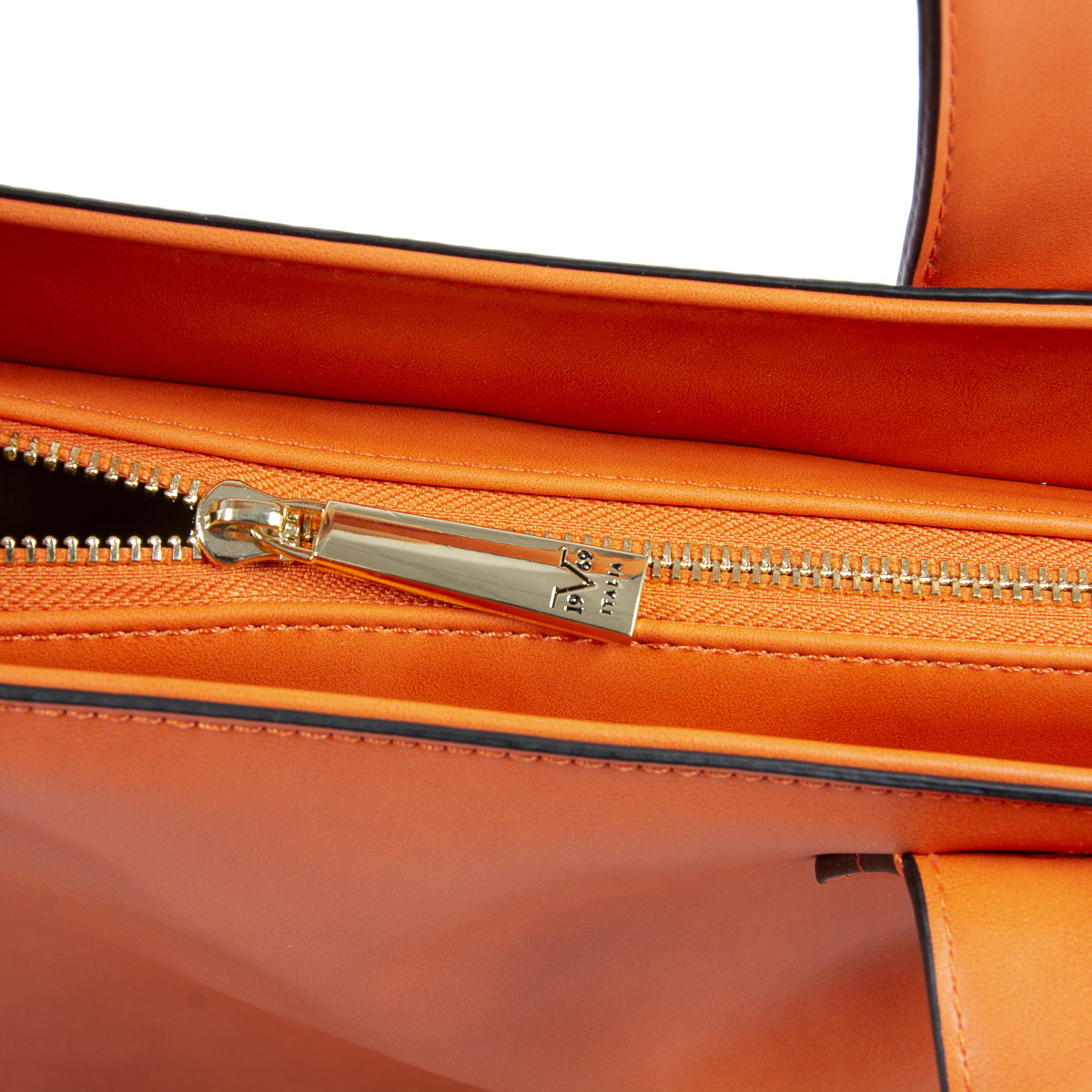 Bolso de mano para mujer V 1969 Italia naranja VERONICA
