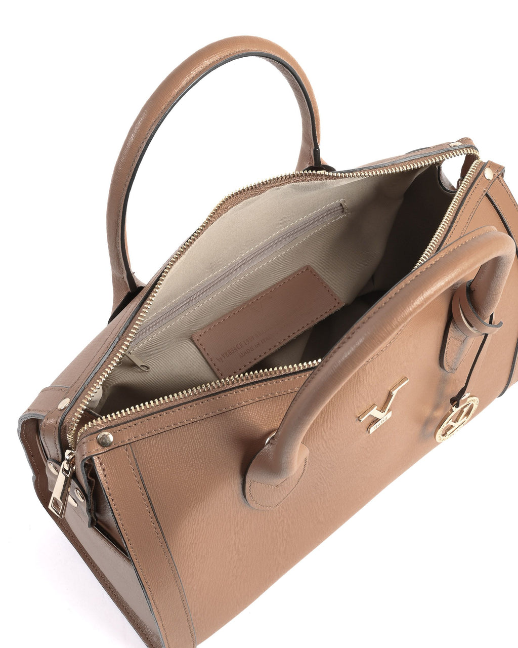 Bolso Mujer V Italia Tan V014-G SAFFIANO CUOIO CHIARO