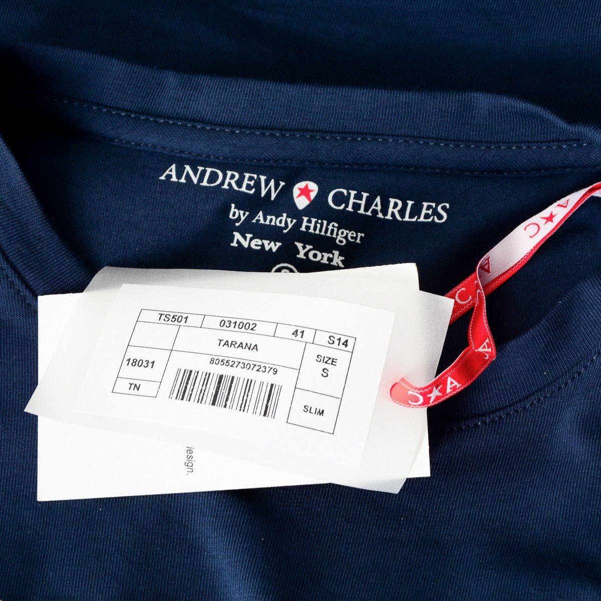 Camiseta para mujer Andrew Charles By Andy Hilfiger TS501 03 1002 TARANA NAVY S14