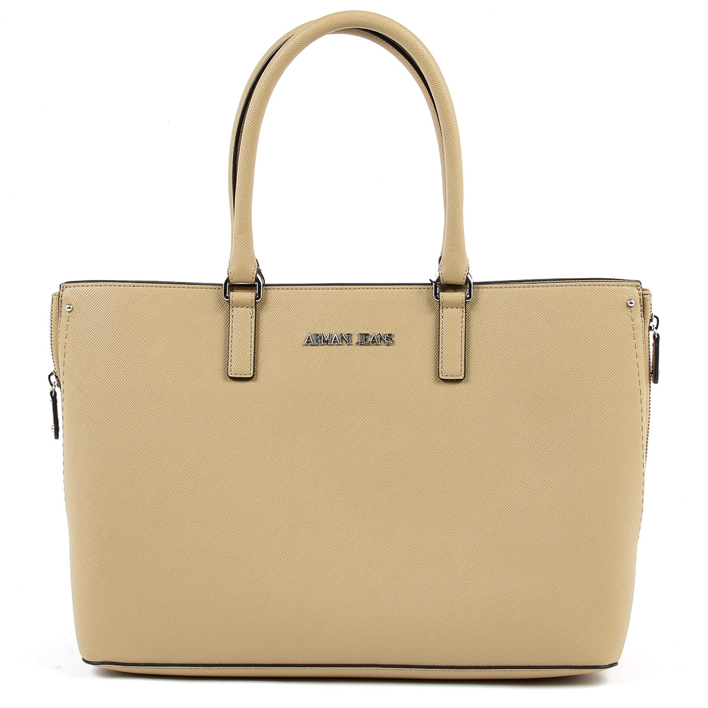 Bolso de mano para mujer Armani Jeans color camello 922166 7P756 11955