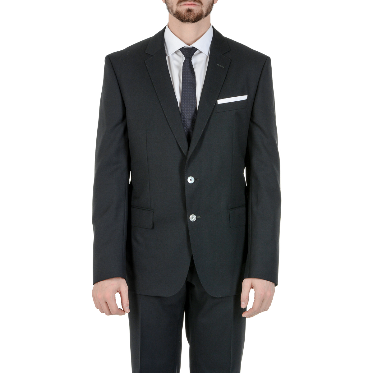 Traje negro para hombre de Hugo Boss HUTSON GANDER