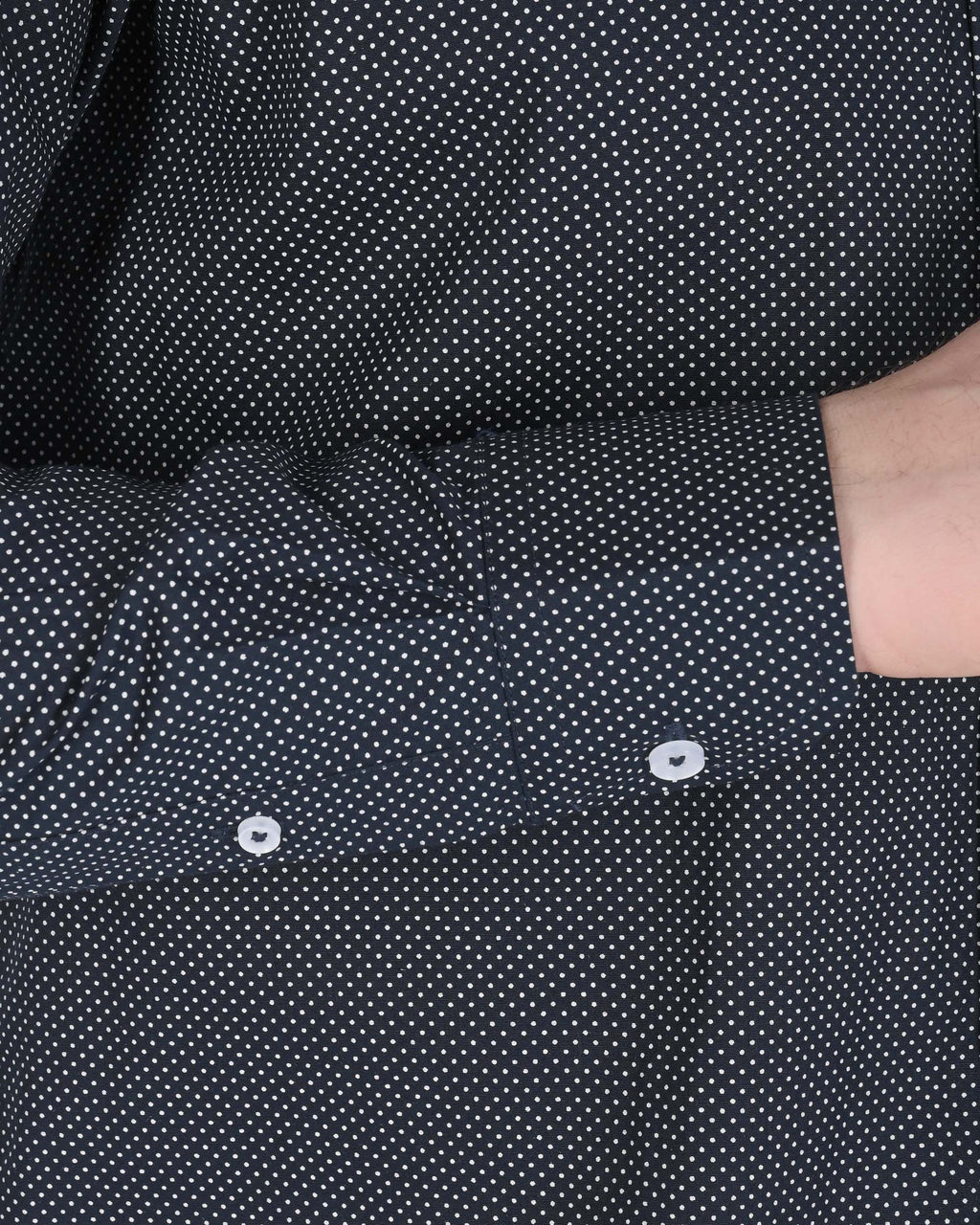 Camisa Italia para hombre 19V69 JERALD AZUL MARINO