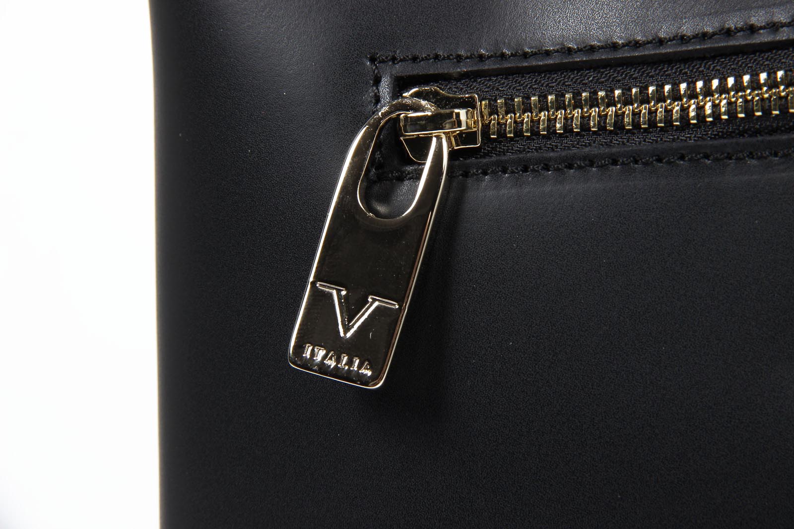 Bolso de mano para mujer V 1969 Italia V004 RUGA NEGRO