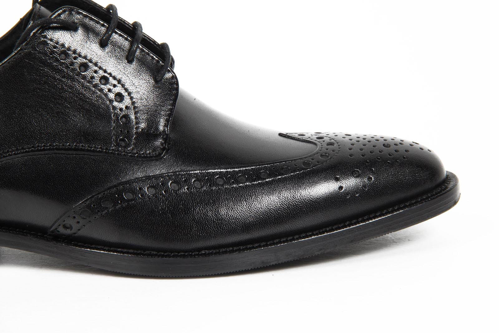 Zapatos clásicos para hombre V 1969 Italia 1859 CRUST NERO