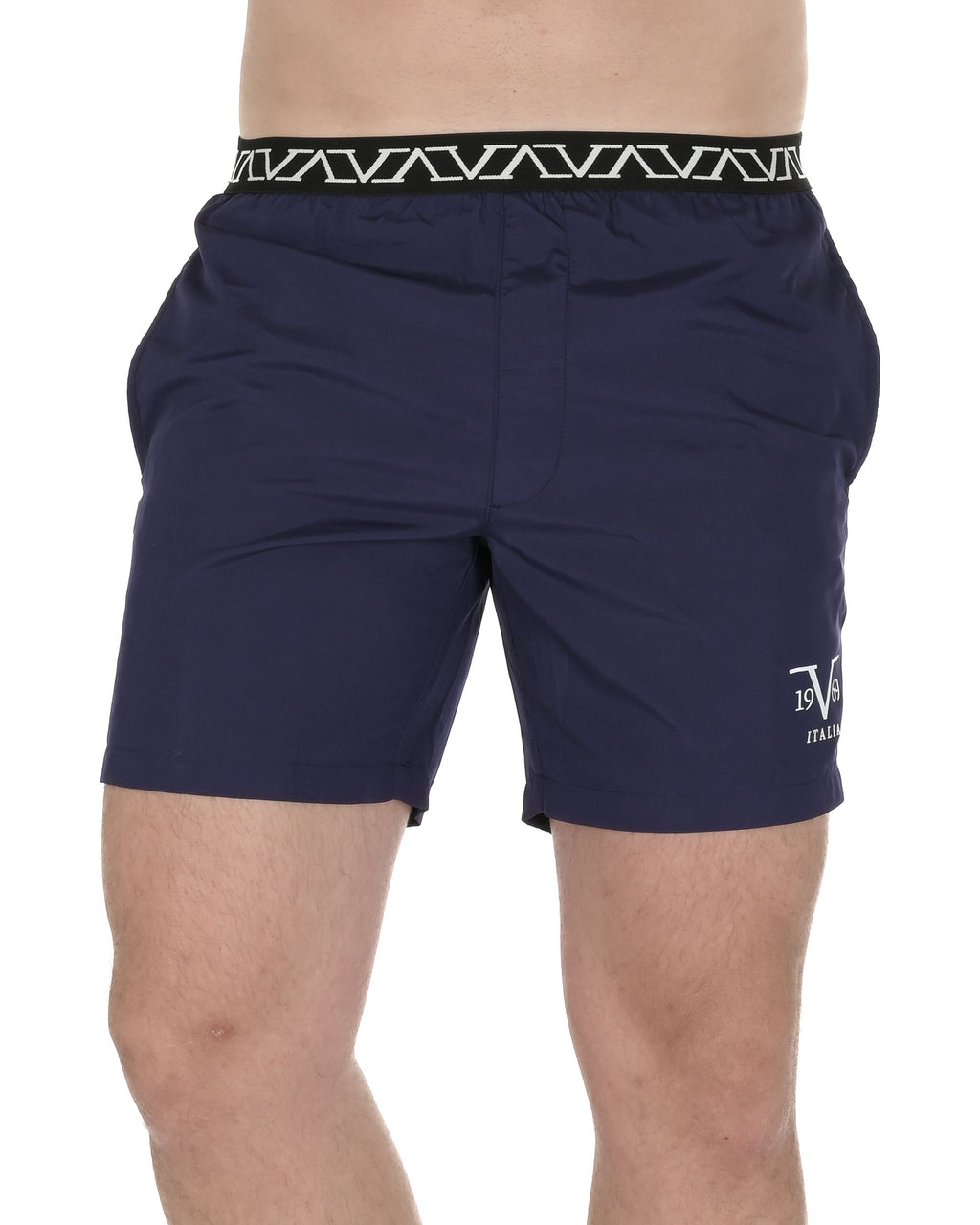 19V69 Italia Mens Swimwear Trunk VSC1MBM07 NAVY