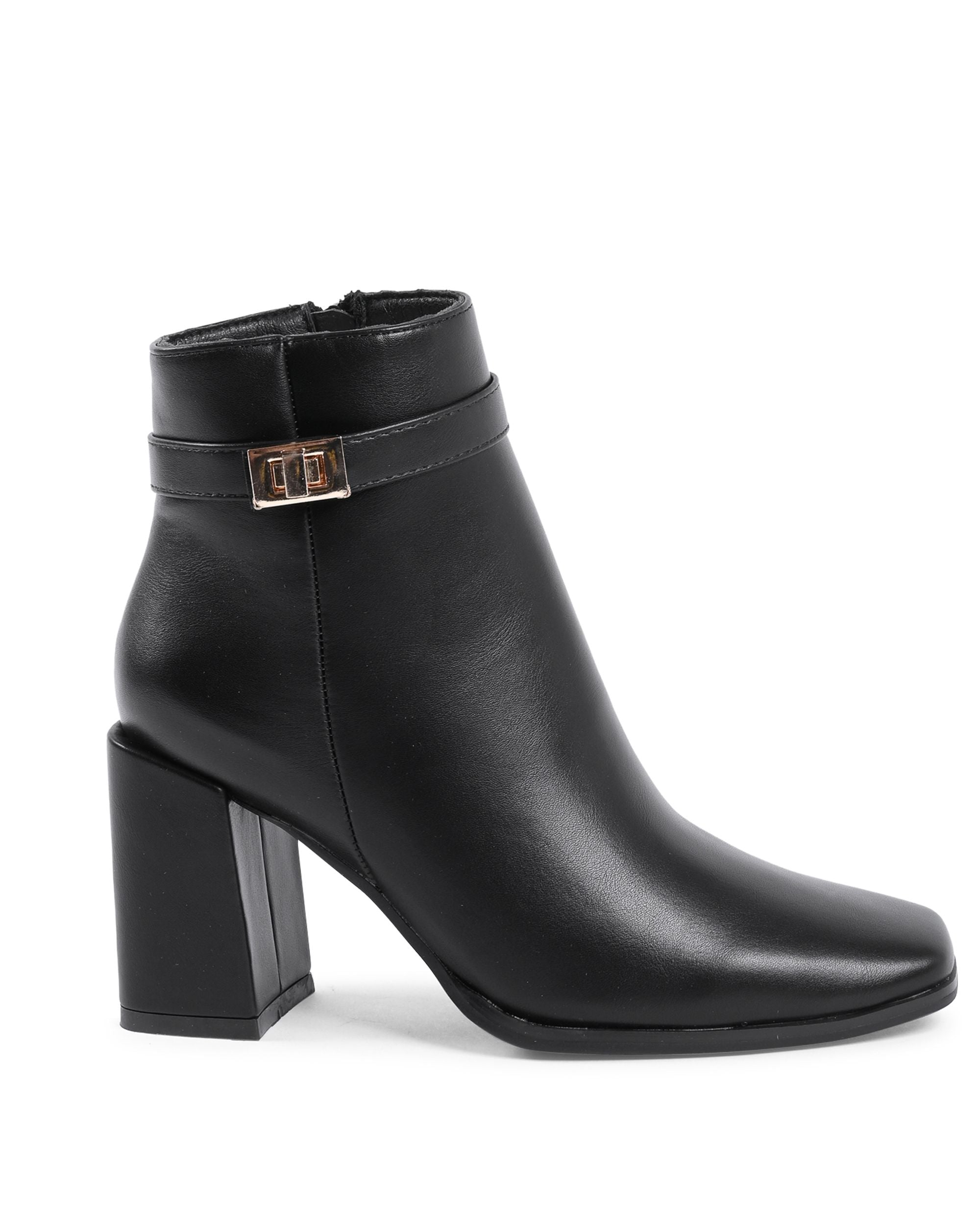 19V69 Italia Botines para mujer Negro X730 NERO