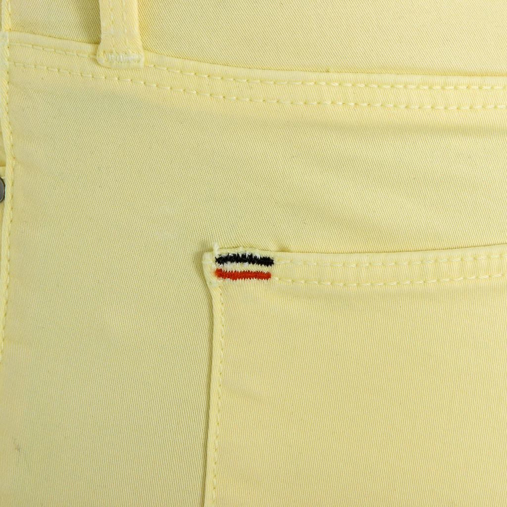 Pantalones Andrew Charles para mujer amarillos CLAIRE