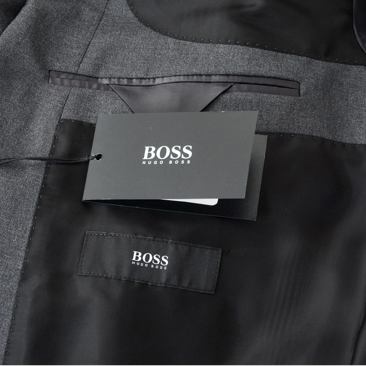 Traje Hugo Boss para hombre gris, ¡UN GRAN GENIO!