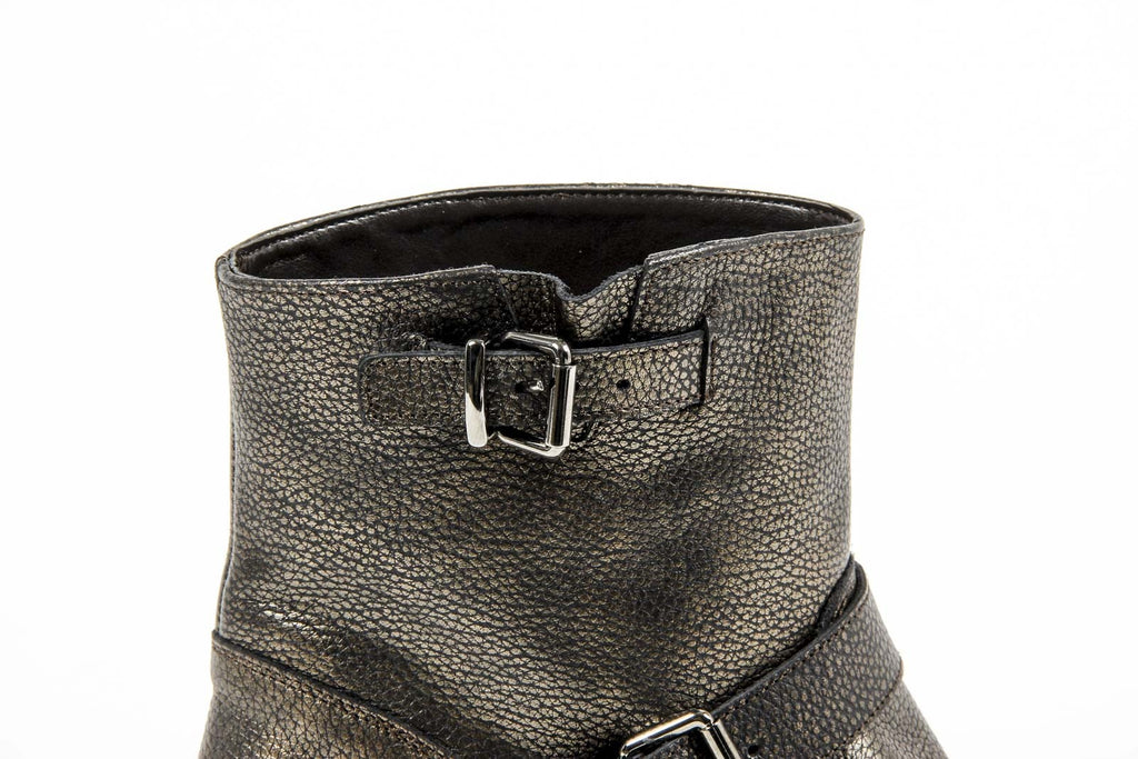 Bota corta para mujer V 1969 Italia B1441 ORO NATURAL