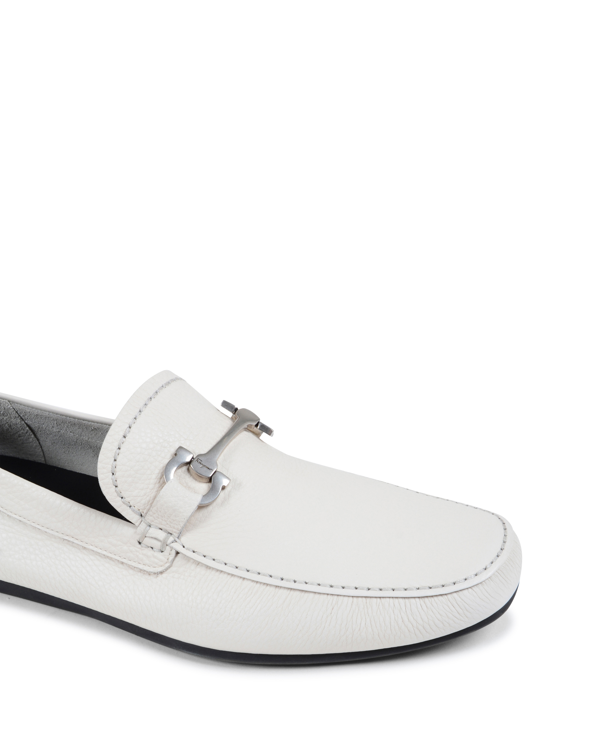 Mocasines Salvatore Ferragamo para hombre blancos CANCUN 2