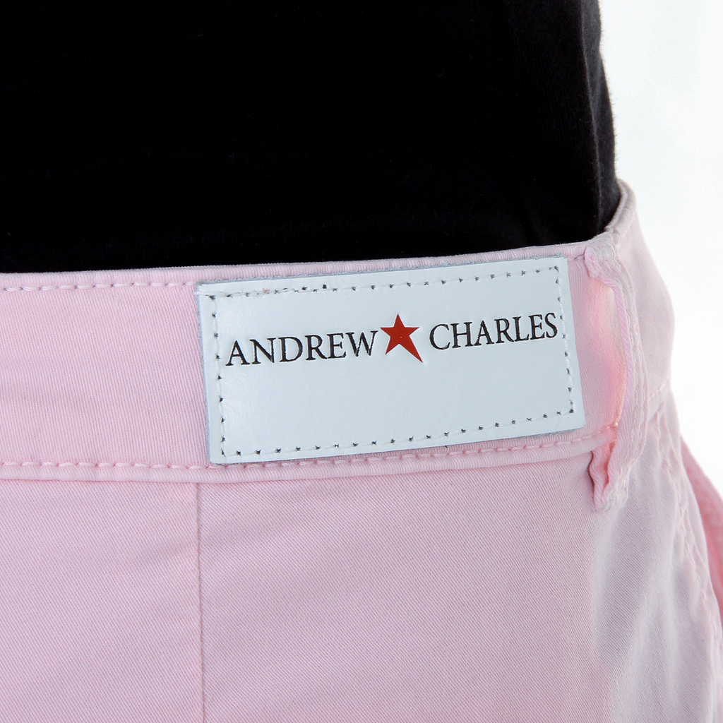 Pantalones cortos Andrew Charles para mujer, color rosa, SAFIA
