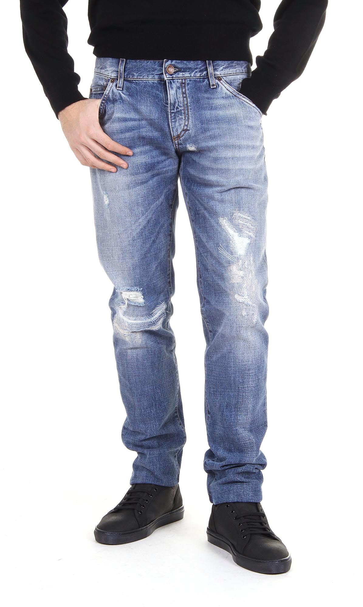 Vaqueros Dolce & Gabbana para hombre dorados G4L7LP G8P00 S9001