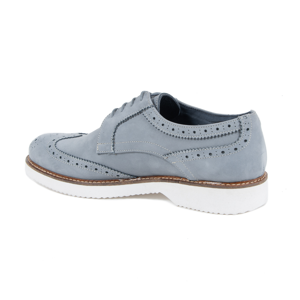 V 1969 Italia - Zapato brogue para hombre, azul claro, HARRY