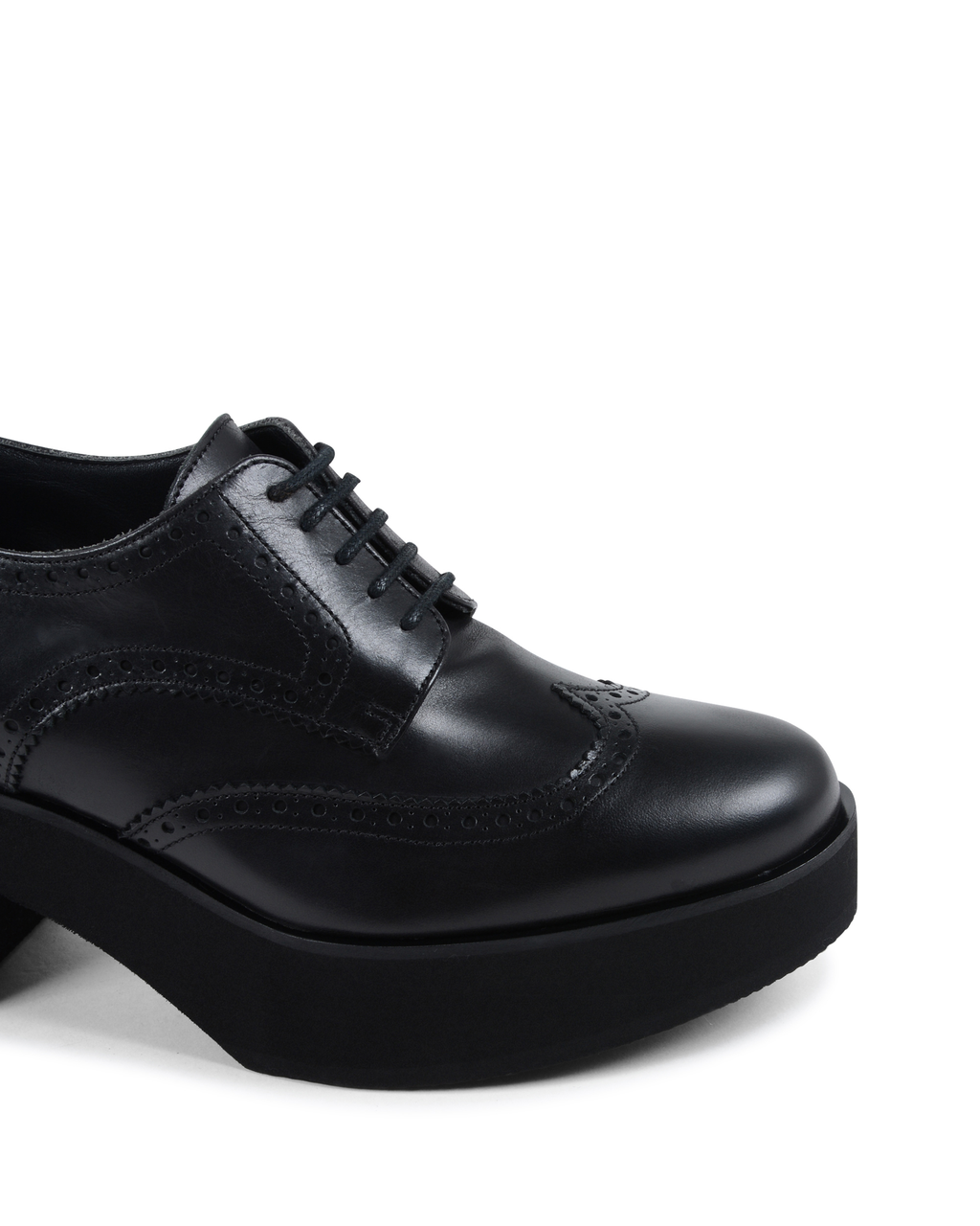 Fratelli Rossetti Womens Brogue Shoe Black 75438 VELVETY NERO