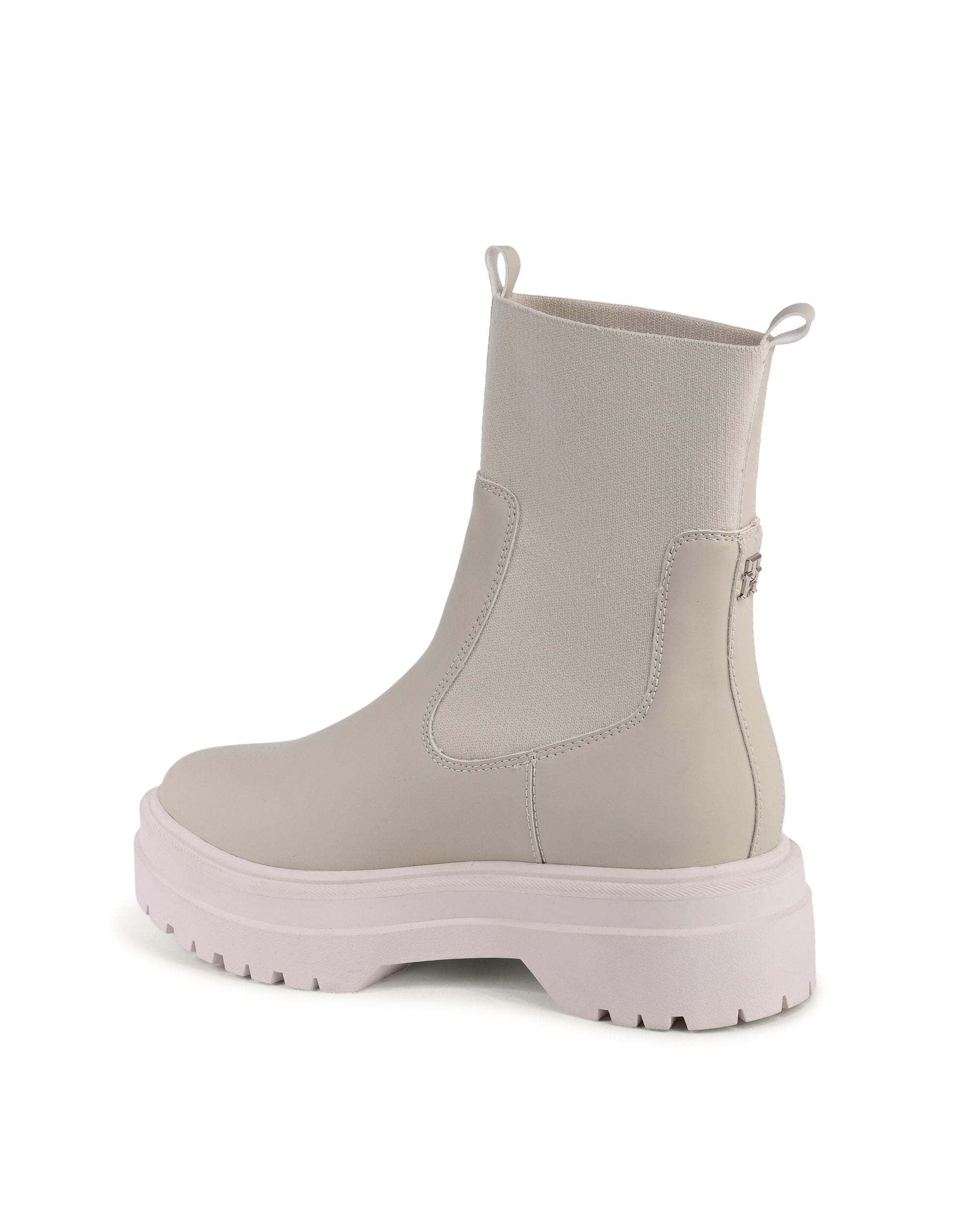 Botines Tommy Hilfiger para mujer en beige FW0FW07226ACI