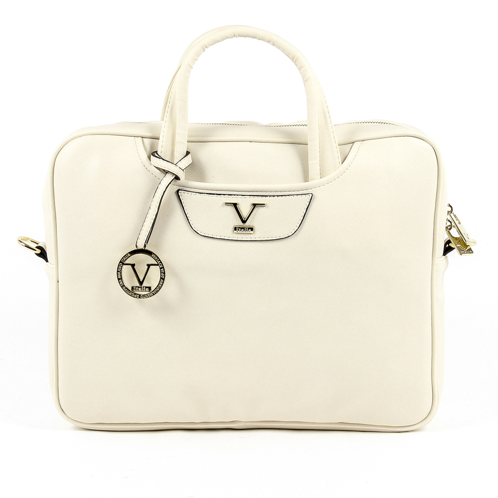 Bolso de mano para mujer V 1969 Italia Beige ALVENA