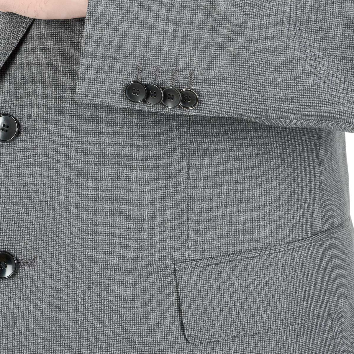 Traje Hugo Boss para hombre gris, ¡UN GRAN GENIO!