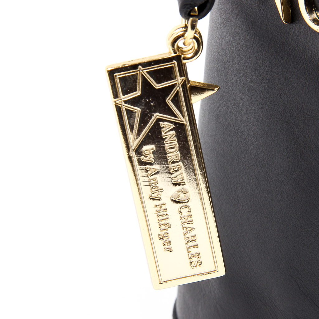 Andrew Charles Womens Handbag Black ROXANE