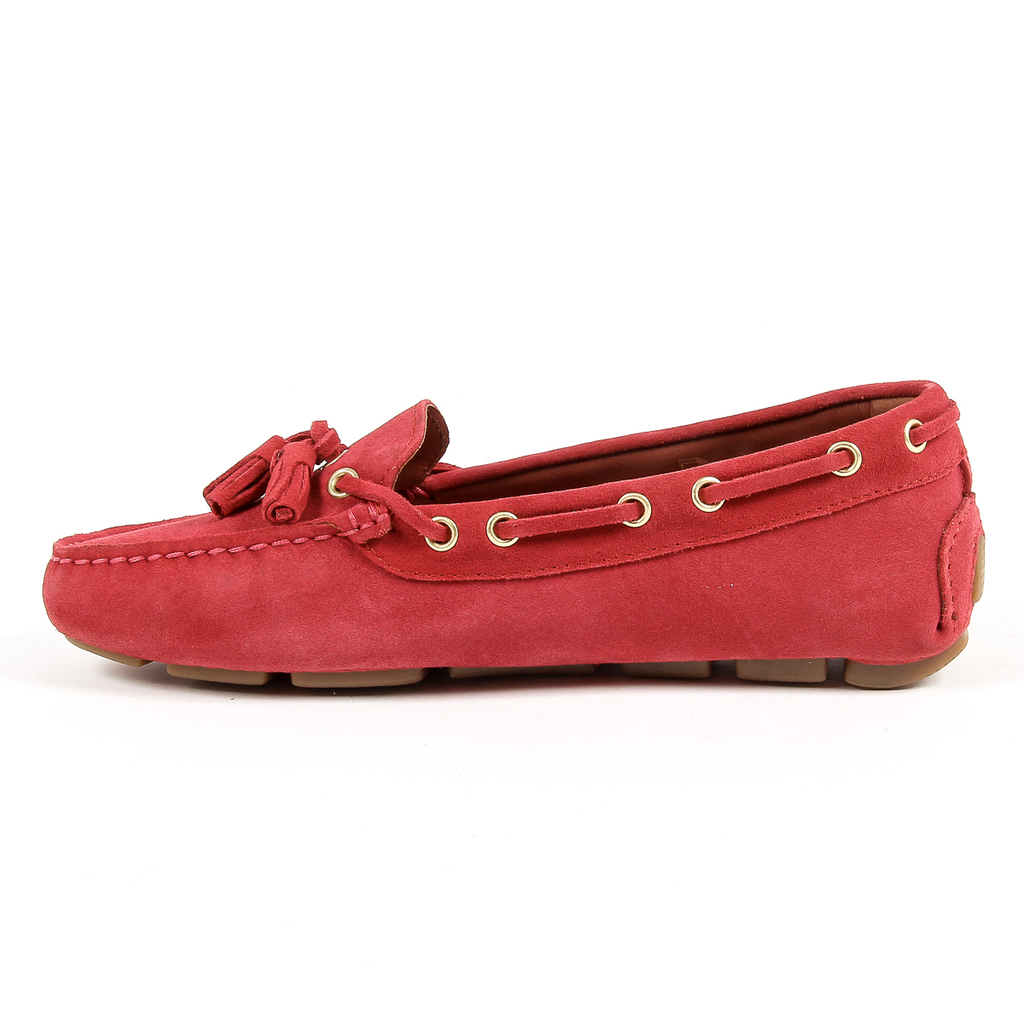 Mocasín Andrew Charles para mujer rojo GIULY