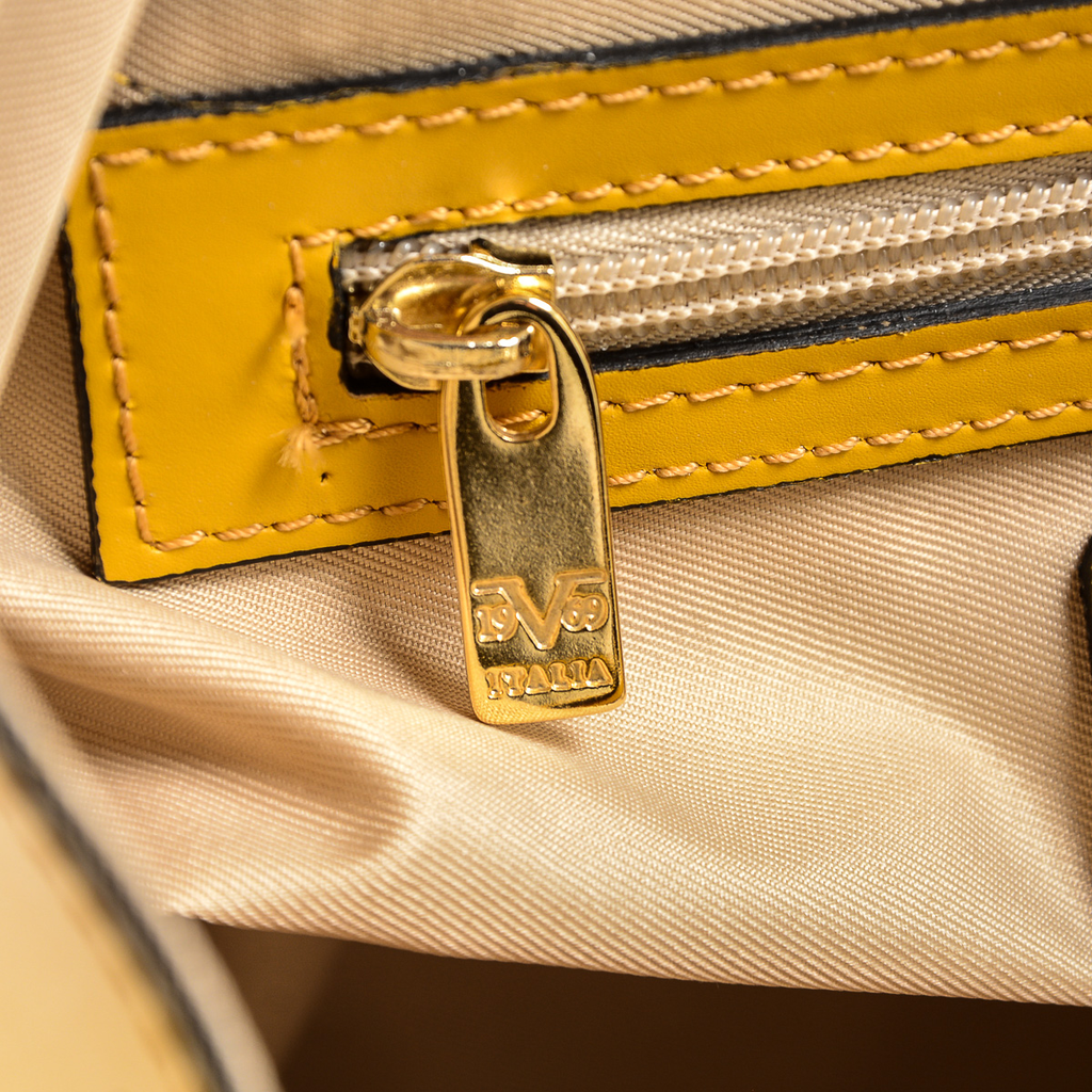 V 1969 Italia Womens Handbag Yellow CRETA