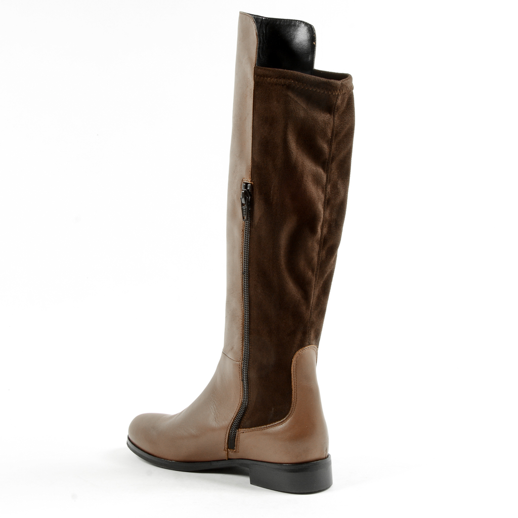 V 1969 Italia Womens High Boot Brown GRAPE