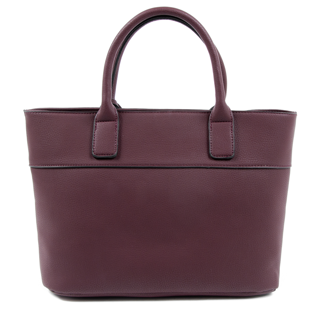 V 1969 Italia Bolso de mano para mujer Burdeos SOPHIA