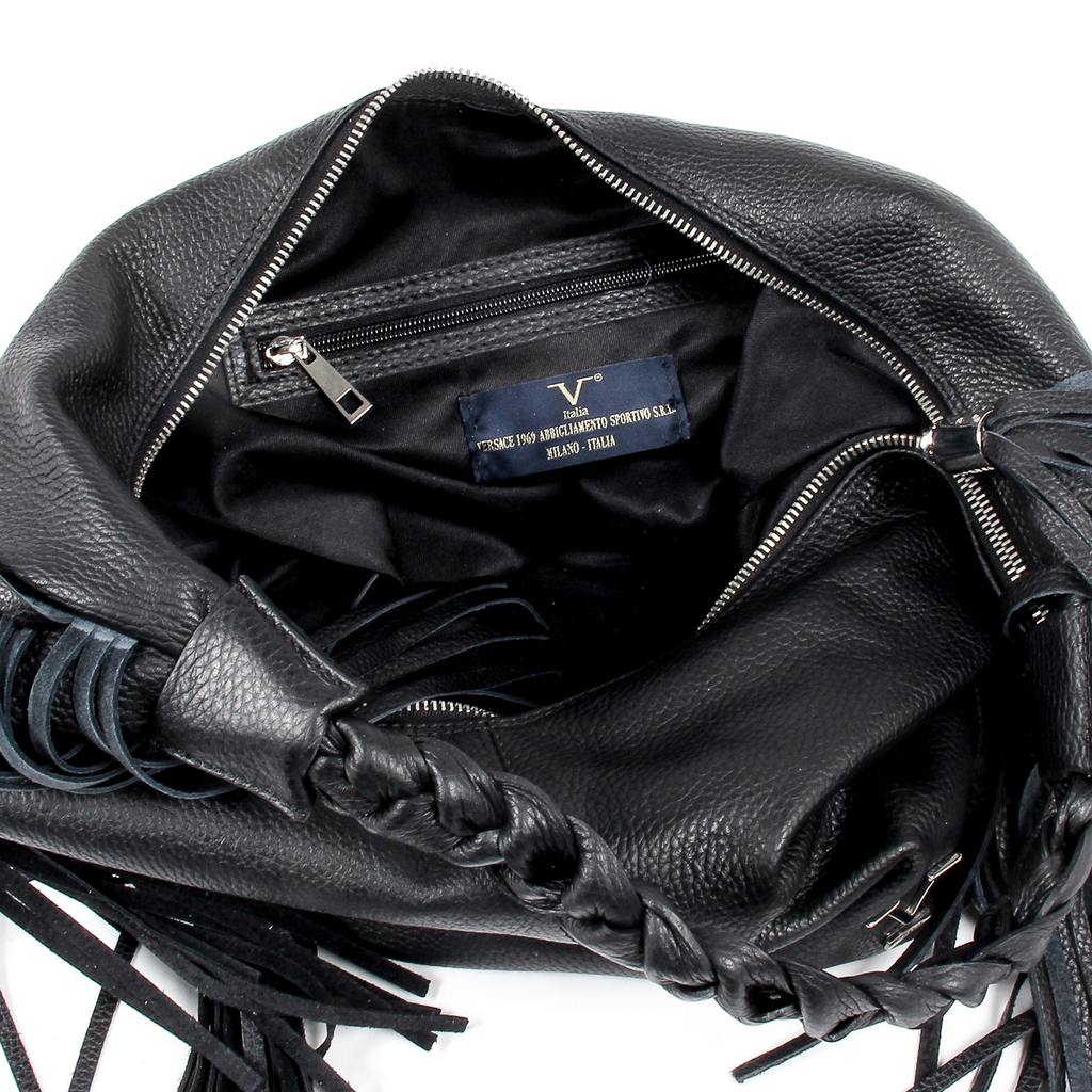 V 1969 Italia Womens Handbag Black OSLO