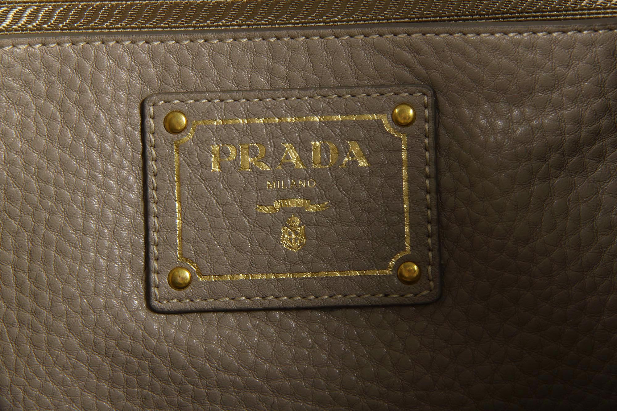 Bolso tote Prada BR4372 Pomice Vitello Daino
