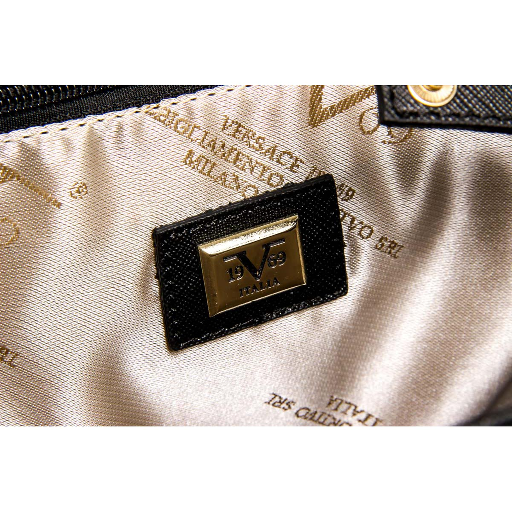 Bolso de mano para mujer V 1969 Italia V1969004 NEGRO