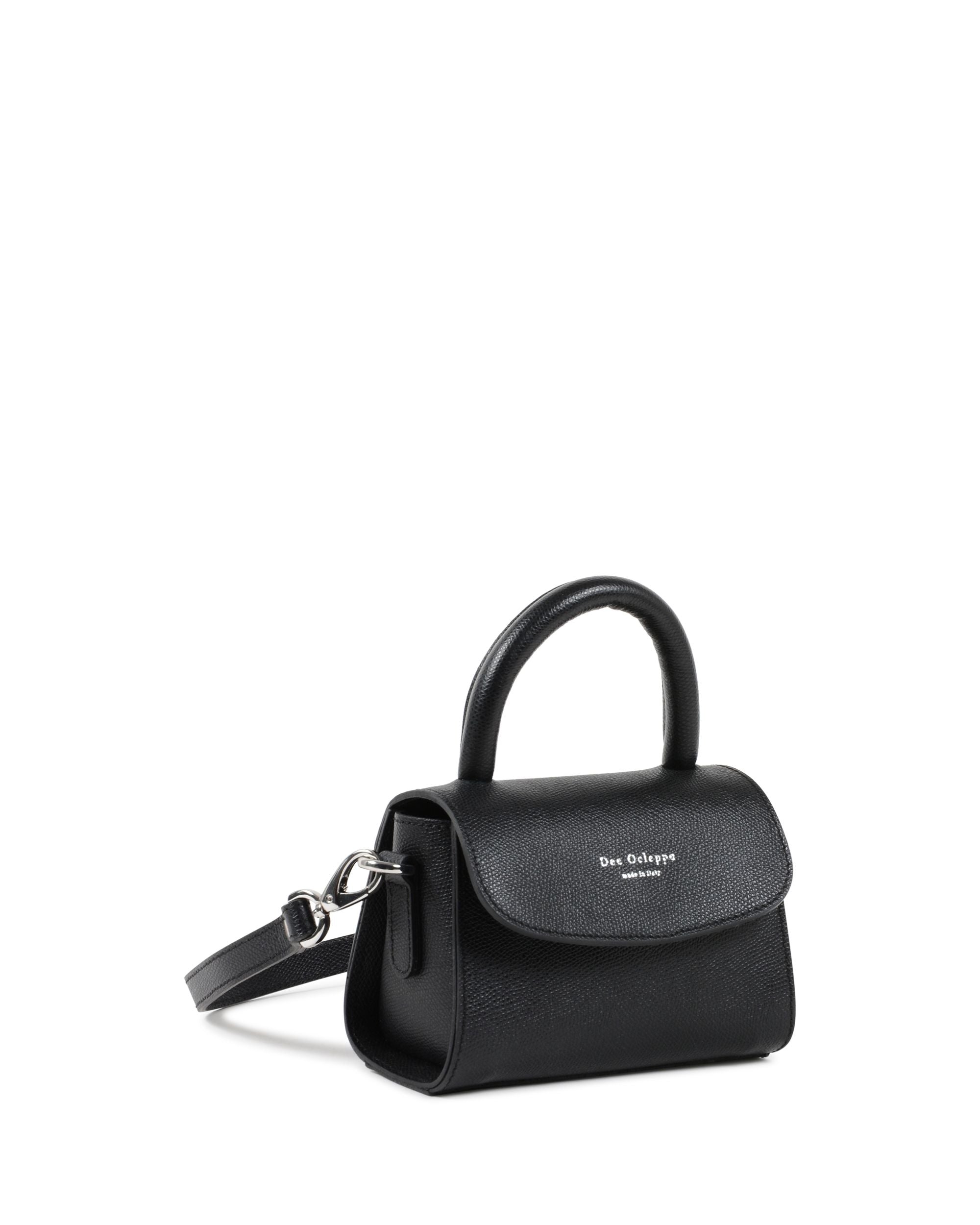Dee Ocleppo Womens Mini Bag GAR10-S PALMELLATO NERO
