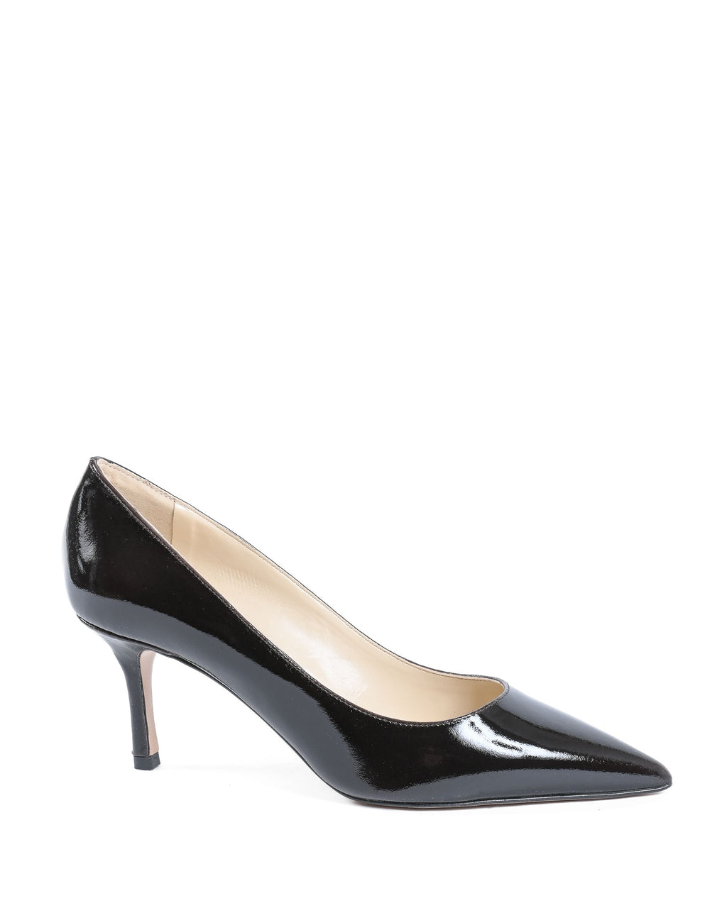 19V69 Italia Zapatos de salón para mujer Marrón oscuro INES65 CHAROL CHOCOLATE NEGRO