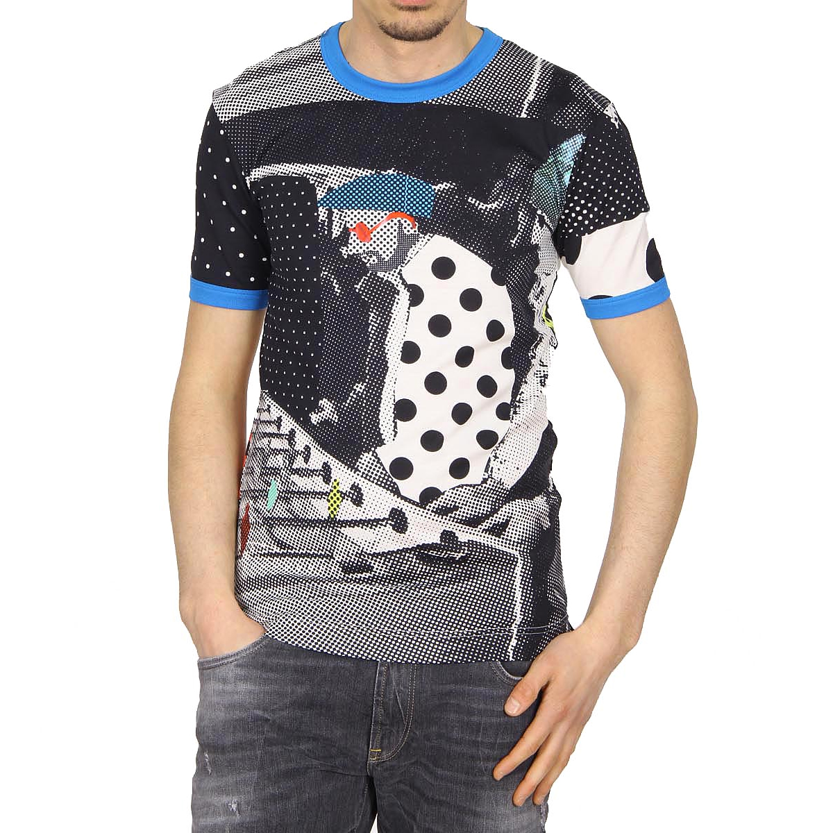 Camiseta Dolce & Gabbana de manga corta para hombre G8EL1T G7AXK S9000