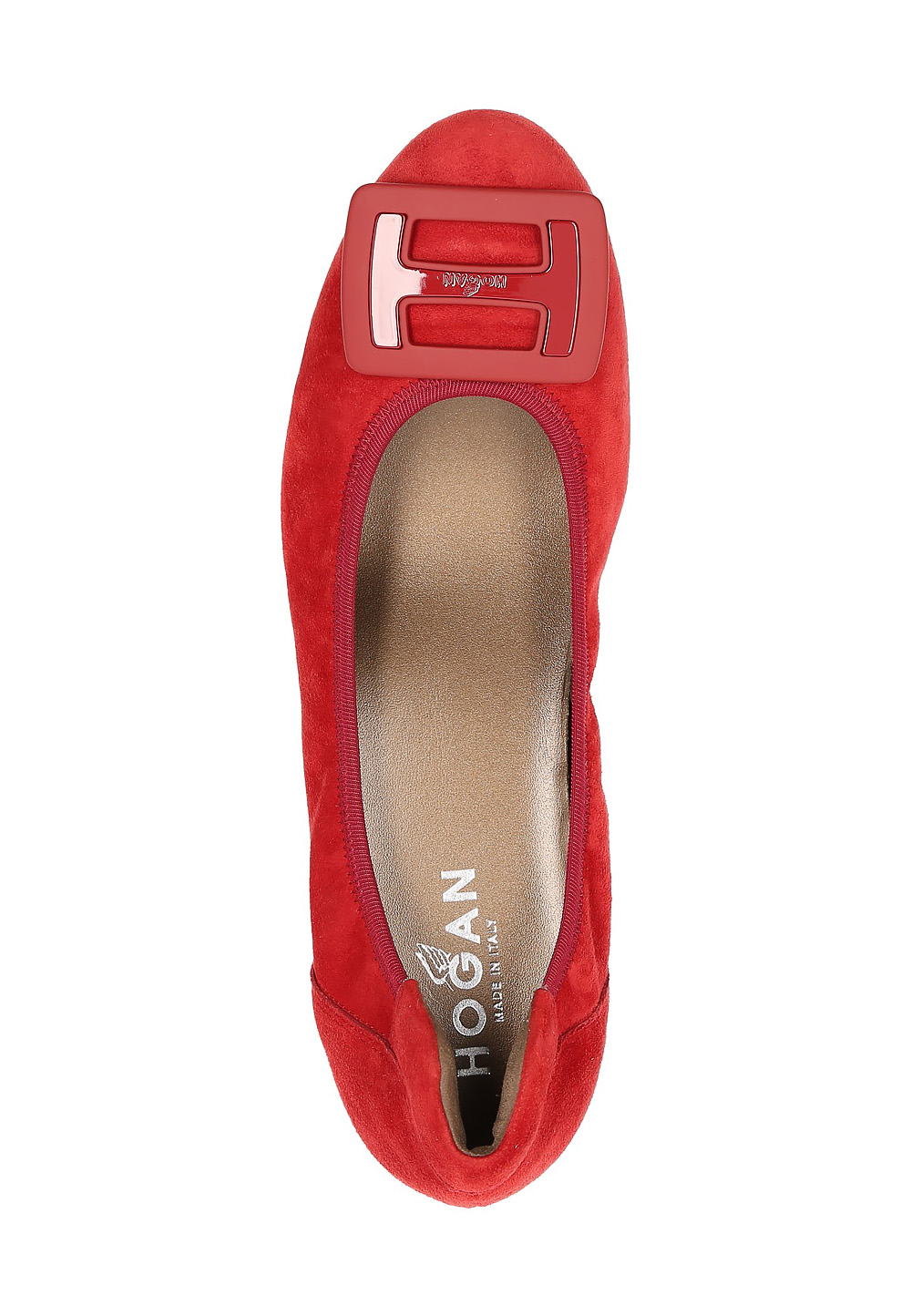 Bailarinas Hogan para mujer, color rojo, HXW1440O150CCR0R007