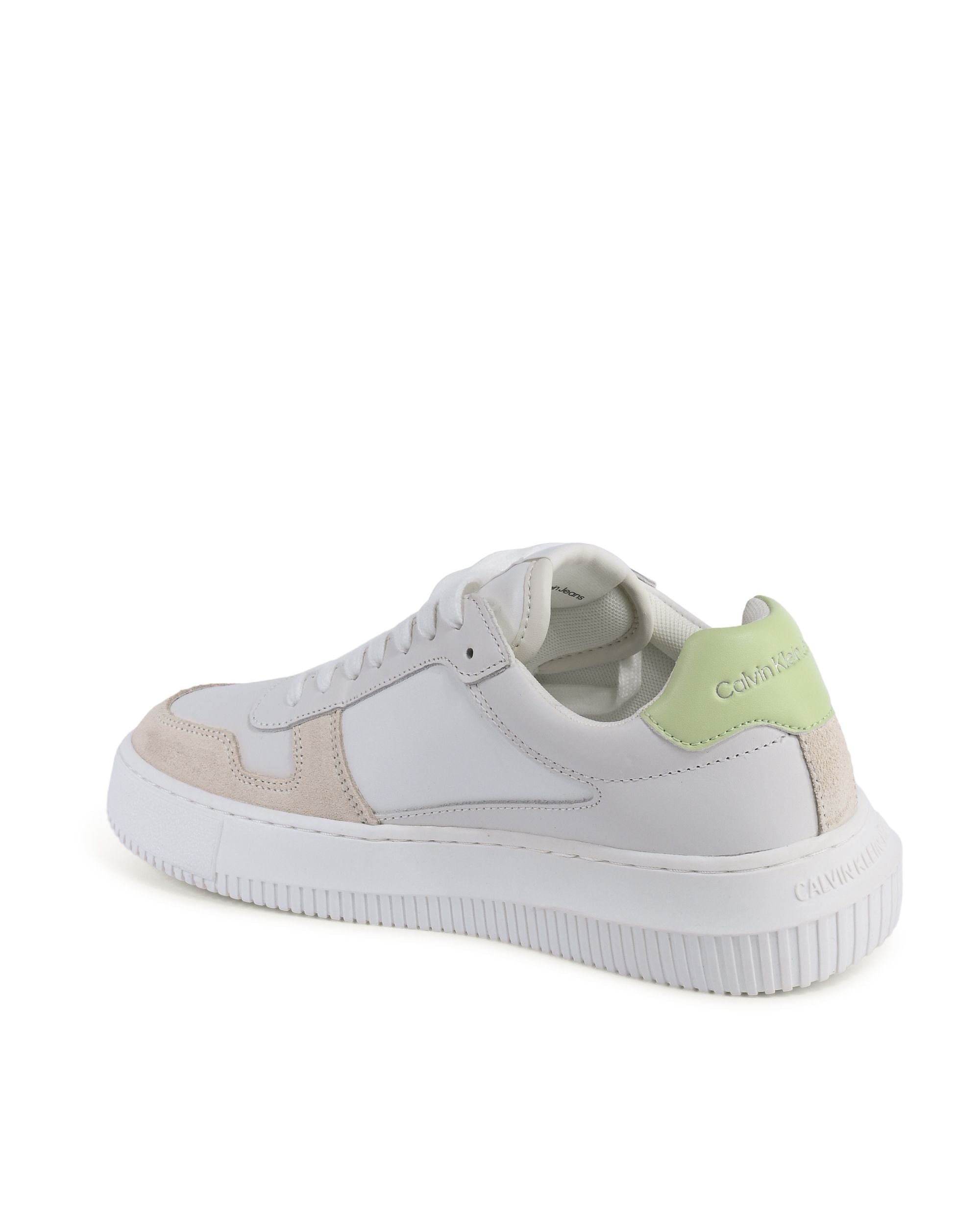 Zapatillas Calvin Klein para mujer blancas YW0YW0144502U