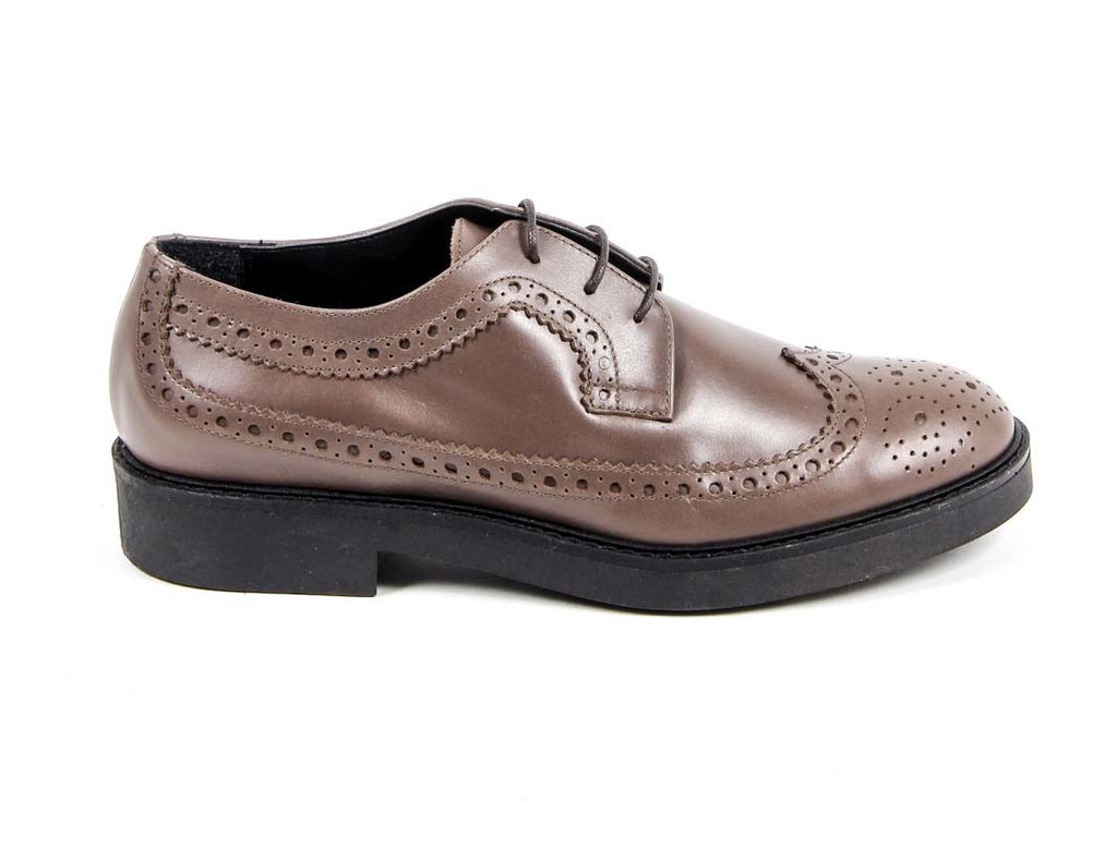 V 1969 Italia - Zapato brogue para mujer B1670 VITELLO TAUPE