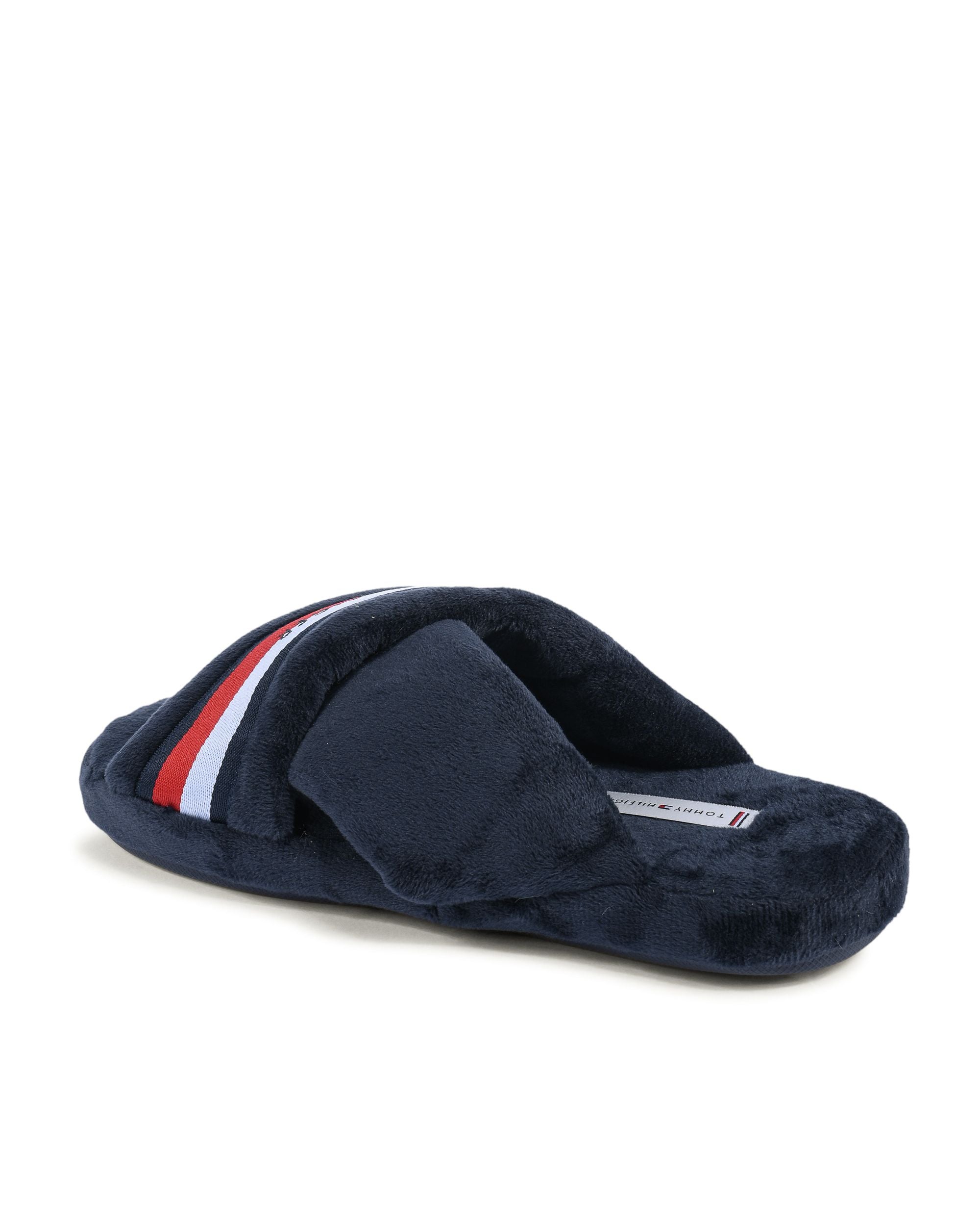 Pantuflas Tommy Hilfiger para mujer, color azul, FW0FW06587DW5