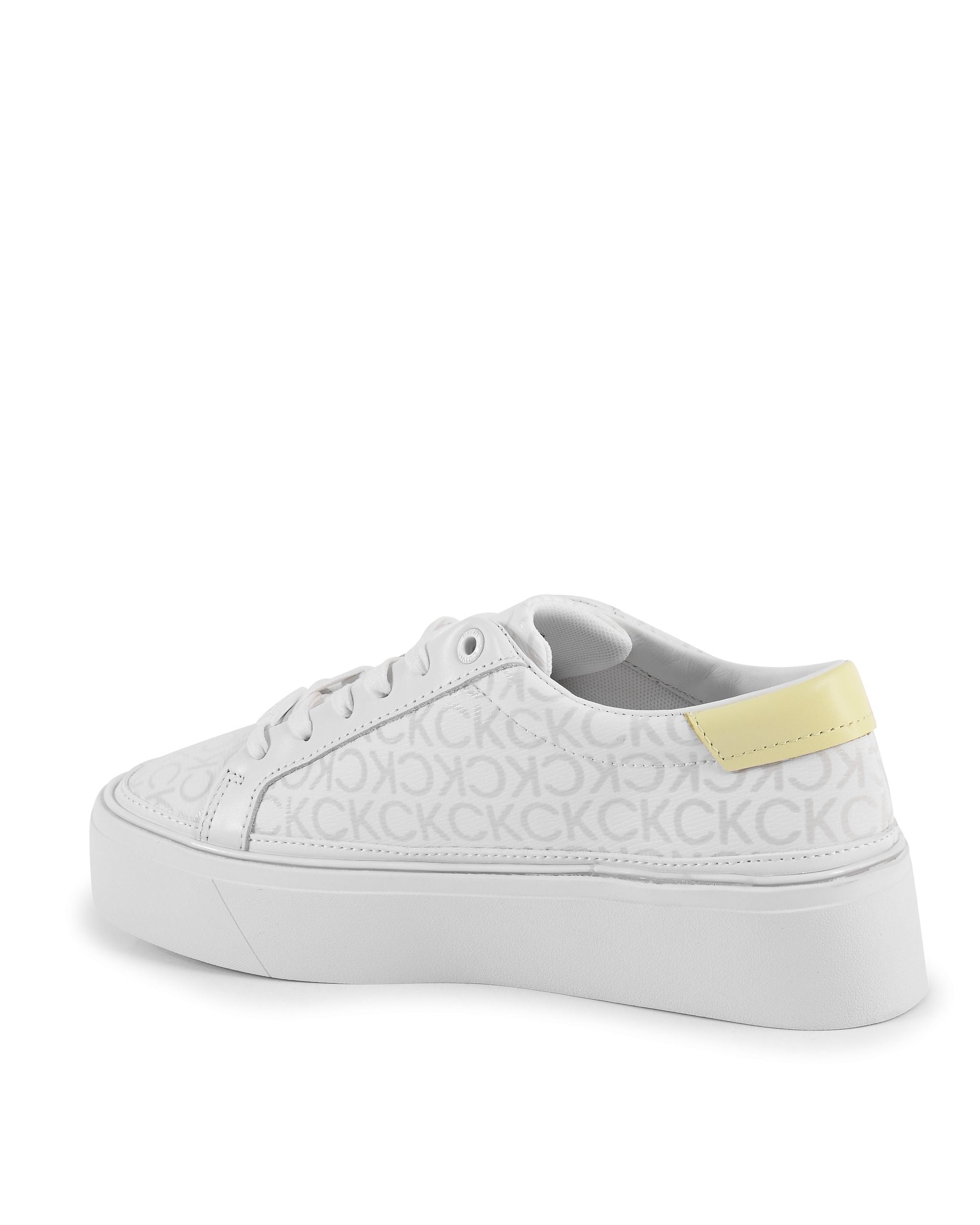 Zapatillas Calvin Klein para mujer blancas HW0HW019110K6