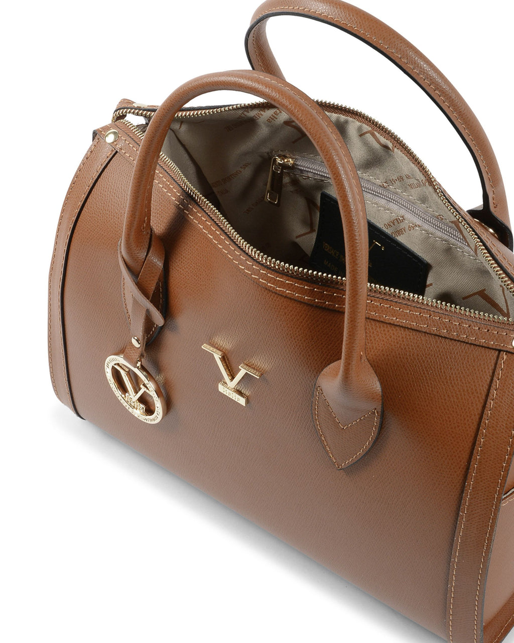 Bolso Mujer V Italia Tan V014-G PALMELLATO CUOIO